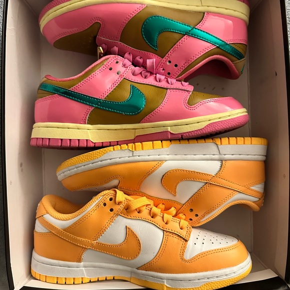 Nike Other - Nike Pink and Orange Sneakers Vibrant Low-Top Design